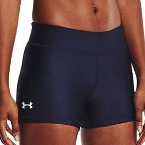 Navy blue under armour spandex shorts